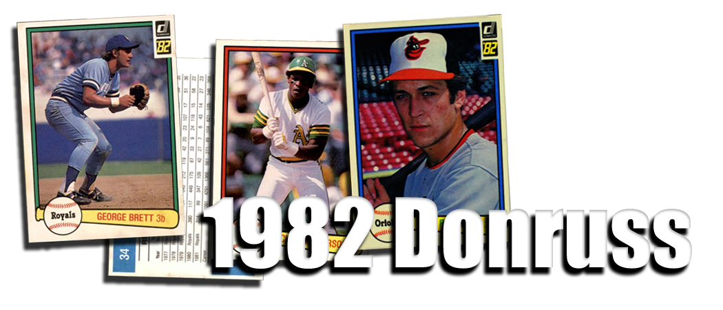 1982 Donruss Baseball Cards 